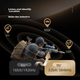 Адаптер для навушників Lifeme Charm Blue EA2 зі швидкою зарядкою та декодером, з невеликим хвостовиком, перетворювач Type-C на 3,5 мм для навушників, незалежний ЦАП, сумісний з Meizu, Apple 16/Android/планшетом - изображение 5
