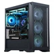 Корпус для настільного комп'ютера SAMA Pingtouge M9 Black M-ATX, скляна бічна панель / переднє сітчасте охолодження / підтримка водяного охолодження 360 мм / стандартний порт Type-C / тристоронній пилозахист - изображение 5