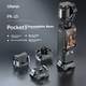 Розширювальна база Ulanzi PK-10 Pocket3 (Type-C), захисний чохол для екшн-камери з кріпленням «холодний башмак», портативний аксесуар - изображение 4
