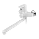 Смеситель для ванны PLAMIX OSCAR-006 EURO SET WHITE (со шлангом, лейкой и кронштейном) (MX1895) - изображение 6