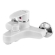 Смеситель для ванны Plamix Cezar-009 EURO White (без шланга, лейки и кронштейна) (PM0736) - изображение 1