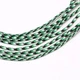 Шнур Paracord для плетіння 2мм 5м смугастий зелений весняний (79624380) - изображение 2