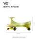 Детская машинка Babycare Twist Car для детей от 1 до 3 лет, с универсальными колесами, защитой от опрокидывания, игрушка-каталка для малышей - Xindebai - изображение 9
