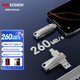 Флеш-накопитель HIKVISION 64 ГБ с двойным интерфейсом USB 3.2 S260, скорость чтения 260 МБ/с, совместим с телефонами и компьютерами Huawei и Apple, высокоскоростной USB-накопитель двойного назначения. - изображение 4