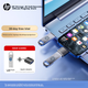 Флеш-накопичувач HP 64 ГБ USB 2.0 з адаптером Apple Lightning V206w, сріблястий метал, міні-накопичувач для бізнесу - изображение 4