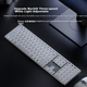 Клавиатура беспроводная Ausdom S4 Pro Bluetooth/Wireless White - изображение 5
