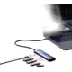 Розгалужувач-хаб UGREEN USB3.2 з кількома портами, високошвидкісний подовжувач для ноутбука 10 Гбіт/с, чотиривхідний адаптер-конвертер для док-станції, 0,5 метра - зображення 1