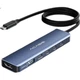 Док-станция расширения Acasis Type-C, преобразователь USB-C в HDMI, полнофункциональный видеопорт Type-C для работы с несколькими экранами 4K 60 Гц, адаптер 10G для Thunderbolt, расширение для настольных компьютеров Mac HB-0101 - изображение 1