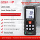 Лазерный дальномер CEM LDM-150E, портативная высокоточная электронная линейка, измерительный прибор для помещений, двухкоординатное нивелирование, 150 метров. - изображение 4