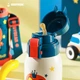 Детская термокружка BEDDYBEAR в стиле ретро с двойной крышкой и трубочкой, большая бутылка для воды для школьников, 620 мл, дизайн Little Lion. - изображение 8