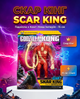 Фигурка Скар Кинг Scar King Giant Годзилла x Конга Godzilla x Kong: The New Empire Новая империя игрушка 15 см - изображение 1