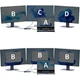 Док-станція розширення Acasis Dual HDMI, док-станція розширення USB, док-станція розширення DP, кабель-подовжувач для чотирьох екранів, док-станція-подовжувач USB, сумісний з Type-C, підходить для Apple та Huawei, DS-0202 - зображення 2