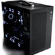 Корпус PADO N4 Black MATX, поддержка водяного охлаждения 240 мм, портативный настольный компьютерный корпус, миниатюрные боковые панели с прозрачным стеклом, поддержка видеокарт длиной до 360 мм. - изображение 2