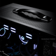 Корпус PADO N4 Black MATX, поддержка водяного охлаждения 240 мм, портативный настольный компьютерный корпус, миниатюрные боковые панели с прозрачным стеклом, поддержка видеокарт длиной до 360 мм. - изображение 5