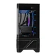 VALKYRIE VK03-M BLACK Чорний ігровий корпус M-ATX з водяним охолодженням 360 мм, 6,2-дюймовий сенсорний екран, вигнуте скло, панорамний огляд 270° - изображение 7