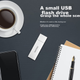 Флеш-накопичувач PHILIPS 64 ГБ USB 3.2, 11UA-M металевий USB-накопичувач великої ємності, швидкість читання 150 МБ/с, високошвидкісний накопичувач для розширення комп'ютера, флеш-накопичувач для бізнесу, офісу та навчання - изображение 6