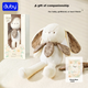 Игрушка мягкая Auby кролик для младенцев, для сна, подарочная - изображение 4