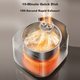 Електрична скороварка SUPOR 0 Coating Quick Release об'ємом 5 л Fresh Breath, швидке відкриття за 100 секунд з кошиком для приготування на пару, для 4-6 осіб, домашнє використання, рисоварка SY-50FC5003, плита високого тиску - изображение 6