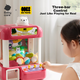 Игровой автомат Babycare Fun Claw Machine для детей 3-6 лет, игрушка-ловушка для кукол, автомат гашапонов, новогодний подарок для мальчиков и девочек - розовый - изображение 6