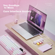 Док-станция HP Type-C, адаптер-конвертер для компьютеров Apple, конвертер интерфейса Type-C в HDMI для док-станции Mac, устройство чтения карт TF/SD, CT203C, розовый. - изображение 6