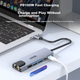 Док-станция расширения UNITEK Type-C, многофункциональный концентратор с гигабитным Ethernet-портом, адаптер USB 3.0, преобразователь сетевого кабеля HDMI, адаптер RJ45, подходит для ноутбуков Apple и Huawei. - изображение 9