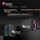 Домашний Bluetooth-микрофон QuanminKge, для домашнего кинотеатра и караоке, комплект «все в одном», модель YH59 - изображение 5