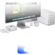 ORICO Thunderbolt 3 10 Gigabit Ethernet Card Thunderbolt 3/4/5/USB4 Converter NAS Accessory 10GbE Gigabit Network Port Compatible with MacBook Laptops Mac Mini M4 - изображение 2
