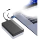 Зовнішній жорсткий диск Xiaopan (XDISK) USB 3.0 1 ТБ, дводисковий, резервне копіювання X серії, 2,5-дюймовий класичний чорний, зовнішній накопичувач для даних, фотографій, відео, високошвидкісна передача даних - изображение 3