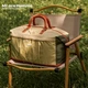 Сумка Mr.ace Homme Large Capacity дорожная складная, через плечо, цвет Mountain Green - изображение 6