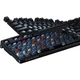 Механічна клавіатура Lenovo GK10-98L, повна гаряча заміна, 20 ефектів підсвічування, ігрова та офісна комп'ютерна клавіатура, дротова серія Aurora, 98 клавіш, чорна зі змішаними синіми перемикачами - зображення 3