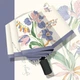Высококачественный солнцезащитный зонт Fanyejia, защита от УФ-излучения, ручной, двойного назначения для солнечных и дождливых дней, компактный портативный, черный гелевый солнцезащитный зонт для женщин. - изображение 4