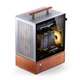 Портативный настольный корпус JONSBO T7 Silver MATX (корпус из алюминиевого сплава толщиной 3 мм, древесина черного ореха североамериканского толщиной 10 мм, форм-фактор MATX, крепление с левой стороны) - изображение 5