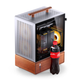 Портативный настольный корпус JONSBO T7 Silver MATX (корпус из алюминиевого сплава толщиной 3 мм, древесина черного ореха североамериканского толщиной 10 мм, форм-фактор MATX, крепление с левой стороны) - изображение 6