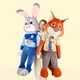 Disney, Лялька Джуді з Зоотрополіс, Класична серія, Велика плюшева лялька 120 см, Подушка для обіймів, М'яка іграшка, Подарунок на день народження для жінки - изображение 4