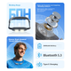 Налобный фонарь Newmine PBS002 с Bluetooth-подсветкой, удобный в ношении, с длительным временем автономной работы, для активного отдыха на природе, велоспорта, аварийного освещения, серый. - изображение 5