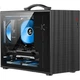 Корпус PowerTrain Unknown Player M1 Black MATX для портативного настольного компьютера, прозрачный, со стеклянными боковыми стенками. - изображение 2