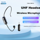 Бездротова гарнітура-мікрофон PHILIPS SBM129 UHF для вчителів, гідів, продавців-консультантів, проведення зустрічей, портативних виступів та використання у вуличних торгових точках - зображення 4
