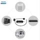 Бездротова гарнітура-мікрофон PHILIPS SBM129 UHF для вчителів, гідів, продавців-консультантів, проведення зустрічей, портативних виступів та використання у вуличних торгових точках - зображення 8