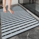 Коврик для ванной комнаты BONET Anti-Slip противоскользящий 43x67 см серо-синий - изображение 5