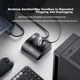 Док-станція-розгалужувач HP USB Hub, високошвидкісний USB-розгалужувач 3.0 з одним або кількома портами, подовжувальний USB-кабель, адаптер-конвертер для ноутбука, док-станція розширення для настільного комп'ютера, 1 м - зображення 4