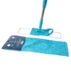 Швабра Eco Fabric з мікрофібри 43см, ручка телескоп. 86-131см, бірюзовий (EF-4045-M) - изображение 4