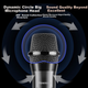 Микрофон Newmine MC107 беспроводной для караоке, с усилителем и FM, 2 шт - изображение 4