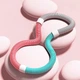 М'яке пружинне обруче Duweike Hula Hoop зважене доросле кільце для формування фігури для дітей початкової школи фітнес-вправи 3 Jin з безкоштовним поясом для підтримки талії - изображение 4