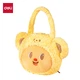 Сумочка Deli Butter Bear, милая плюшевая деловая сумка, сумка через плечо с прозрачным окошком, двусторонняя сумка HY708 - изображение 12