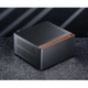 Корпус JONSBO NV10 Black, ITX Mini Desktop Case (корпус из алюминиевого сплава толщиной 3,3 мм, отделка из североамериканского черного ореха, форм-фактор ITX, объем 4,5 л, кабель-адаптер PCIe 4.0) - изображение 12