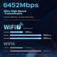 EDUP Gigabit Gaming WiFi 7 Driverless USB Wireless Network Adapter, 6500M Tri-Band 5G Wireless Network Card for Desktop And Laptop Computers, WIFI Receiver EP-BE1703S - изображение 6