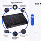 Беспроводной Bluetooth-комплект клавиатуры и мыши Stiger, перезаряжаемый, с длительным временем автономной работы, офисная клавиатура и мышь, ультратонкая клавиатура для ноутбука Mac, телефона, iPad, планшета. - изображение 6