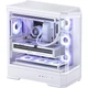 Корпус JONSBO D400 ATX панорамный с поддержкой двух СЖО 360 мм и Type-C Gen2, белый - изображение 1