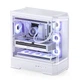 Корпус JONSBO D400 ATX панорамный с поддержкой двух СЖО 360 мм и Type-C Gen2, белый - изображение 5