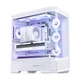 Корпус JONSBO D400 ATX панорамный с поддержкой двух СЖО 360 мм и Type-C Gen2, белый - изображение 7